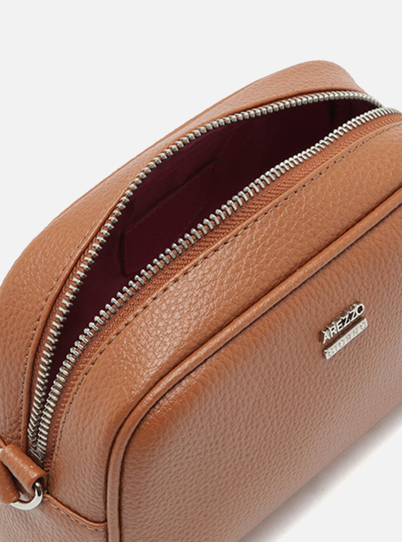 Bolsa Tiracolo Marrom Pequena — foto 4