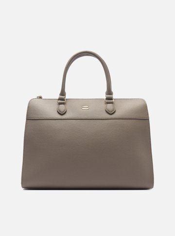 Bolsa Tote Cinza Grande