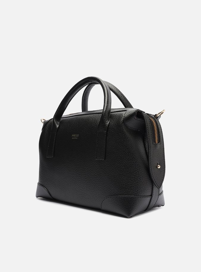 Bolsa Bowling Preta Grande Recortes