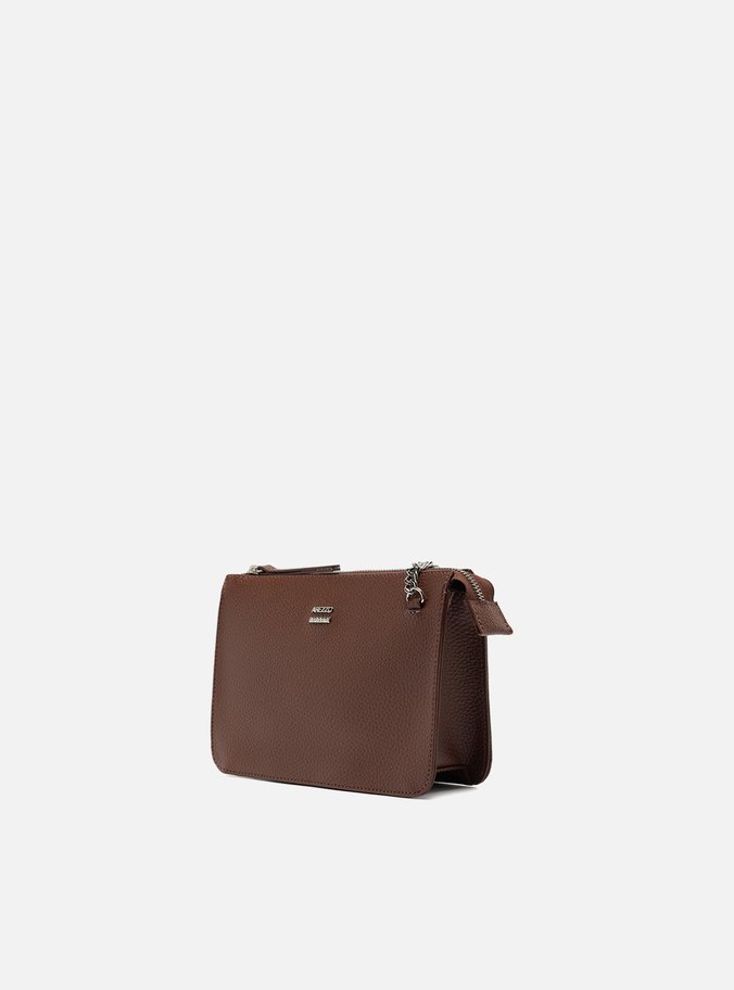Bolsa Marrom Tiracolo Pequena