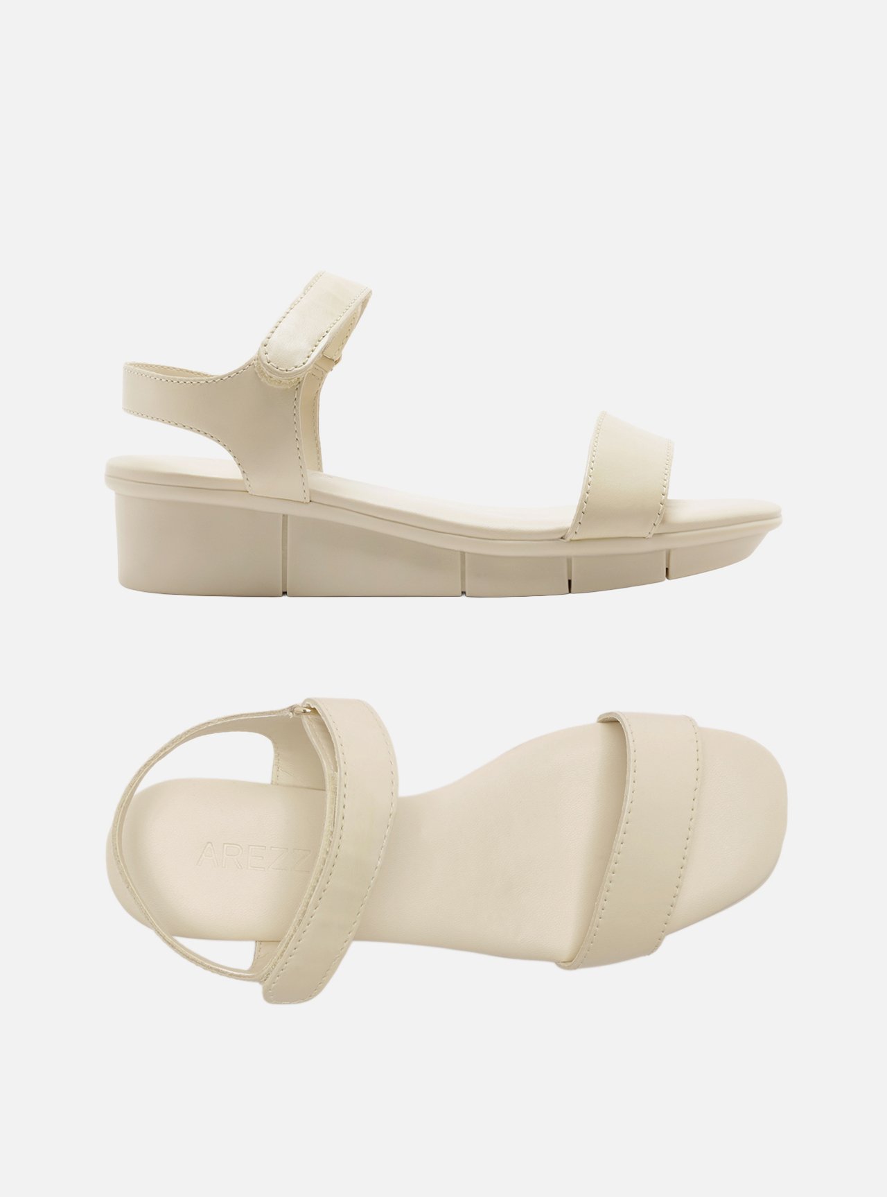 Sandália Off-White Couro Flatform Comfort — foto 6