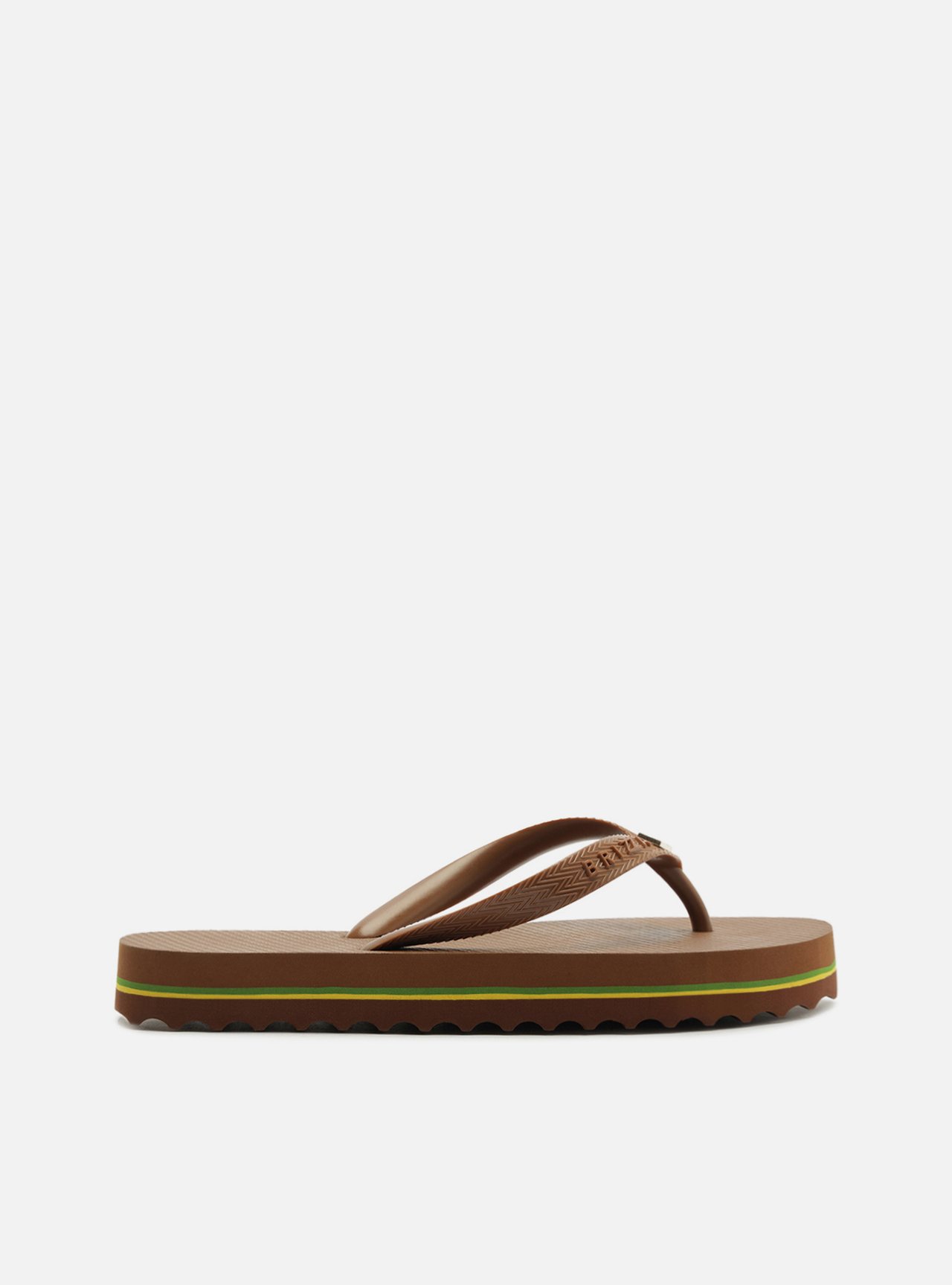 Chinelo de Dedo Marrom Brizza — foto 1