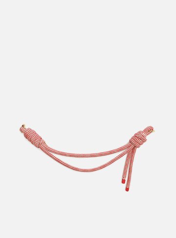Cordão Bag Charm Vermelho Navy