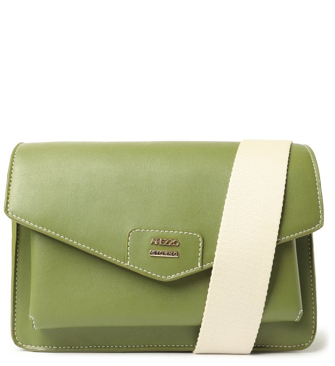 Bolsa Tiracolo Verde Giorno Média