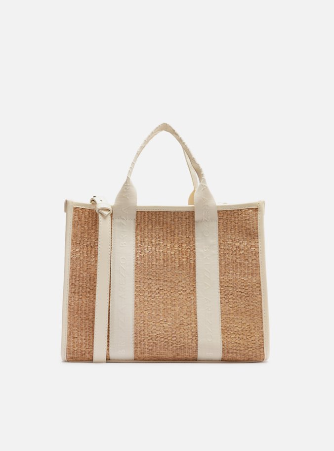 Bolsa Tote Multicolorida Palha Brizza