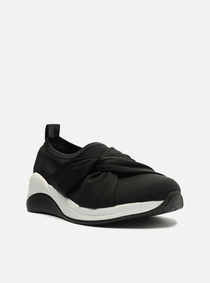 Tênis Infantil Slip On  Preto Nó