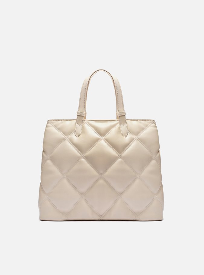 Bolsa Tote Off-White Matelassê Média