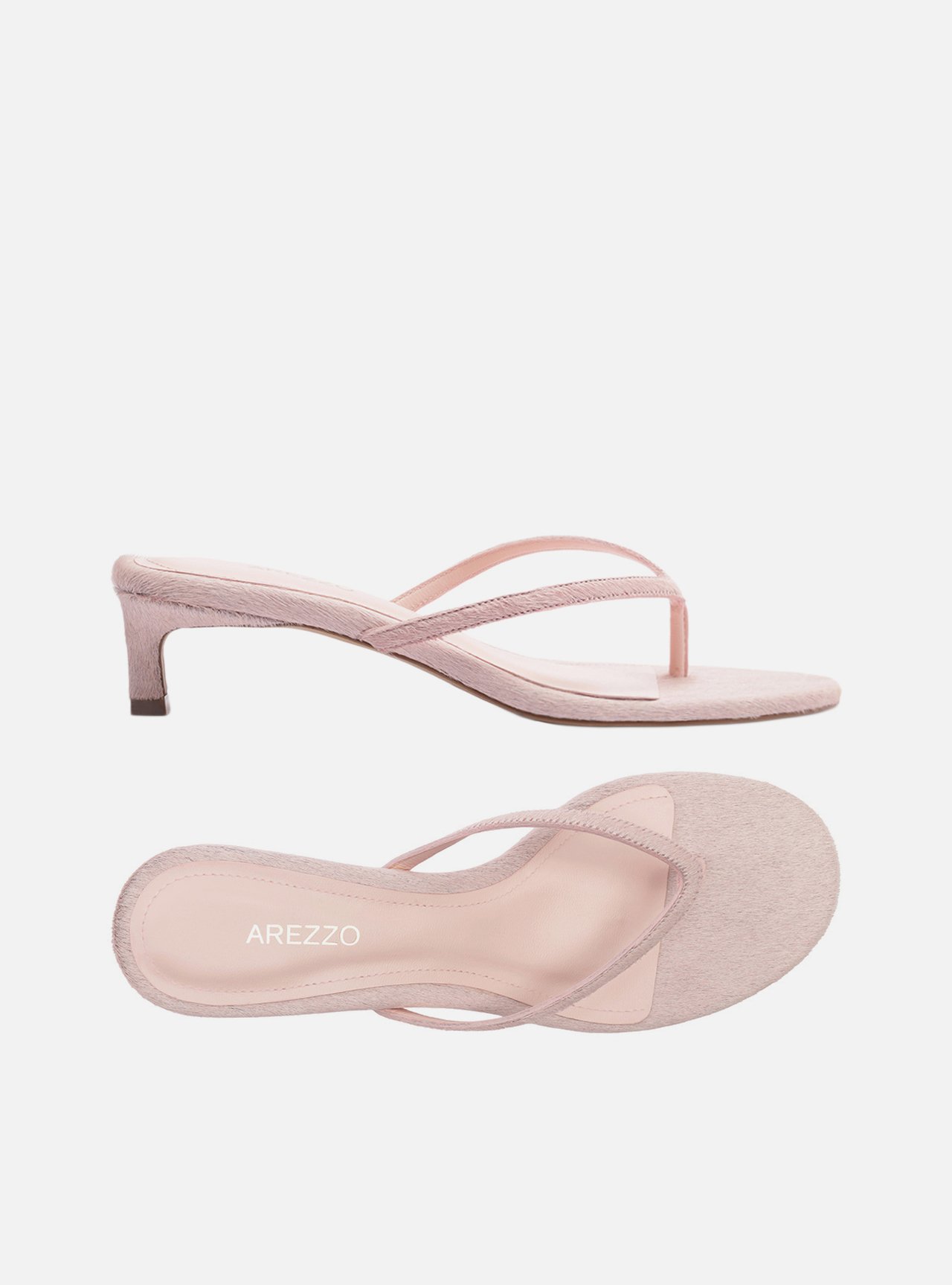 Tamanco Rosa Salto Fino Pelo Zebra — foto 5