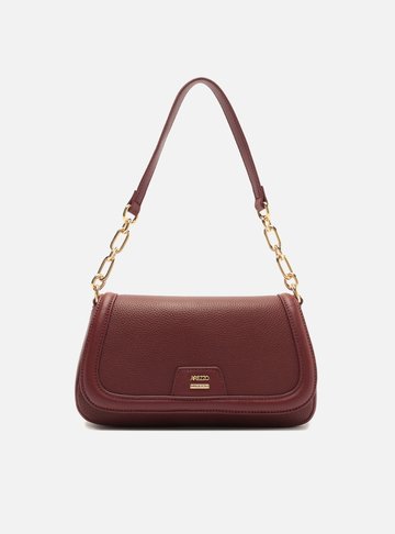 Bolsa Shoulder Vermelha Média