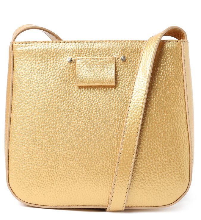 Bolsa Tiracolo Dourada Giorno Pequena