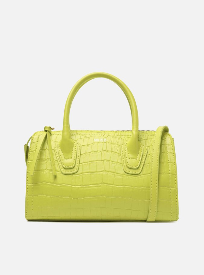 Bolsa Tiracolo Verde Croco Miranda Média