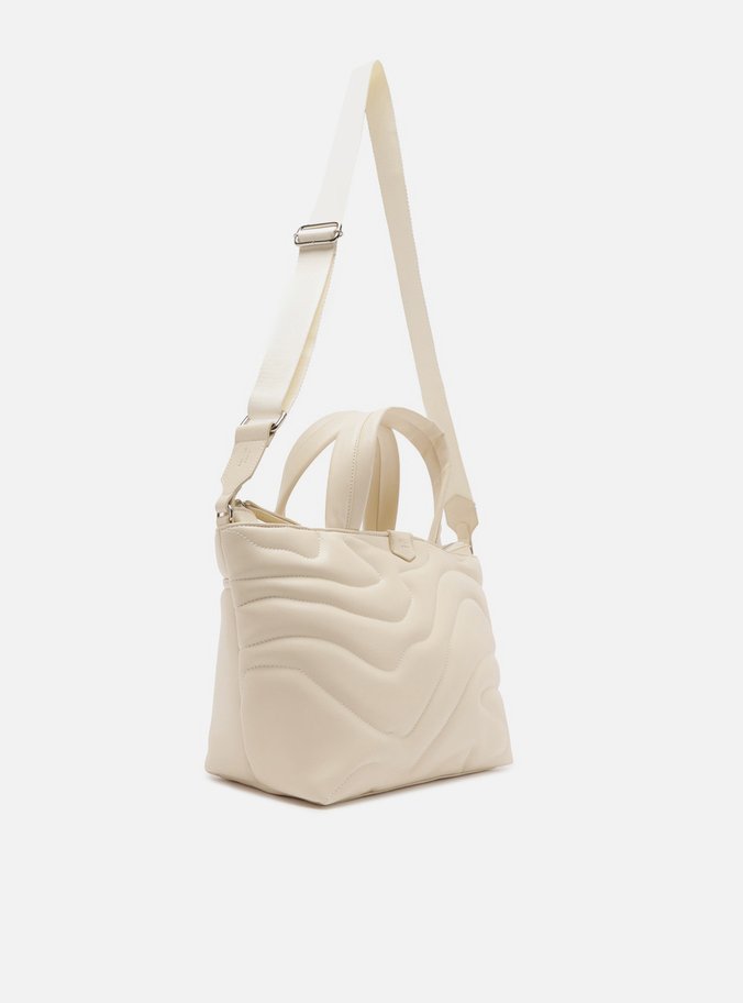 Bolsa Tote Off-White Waves Grande