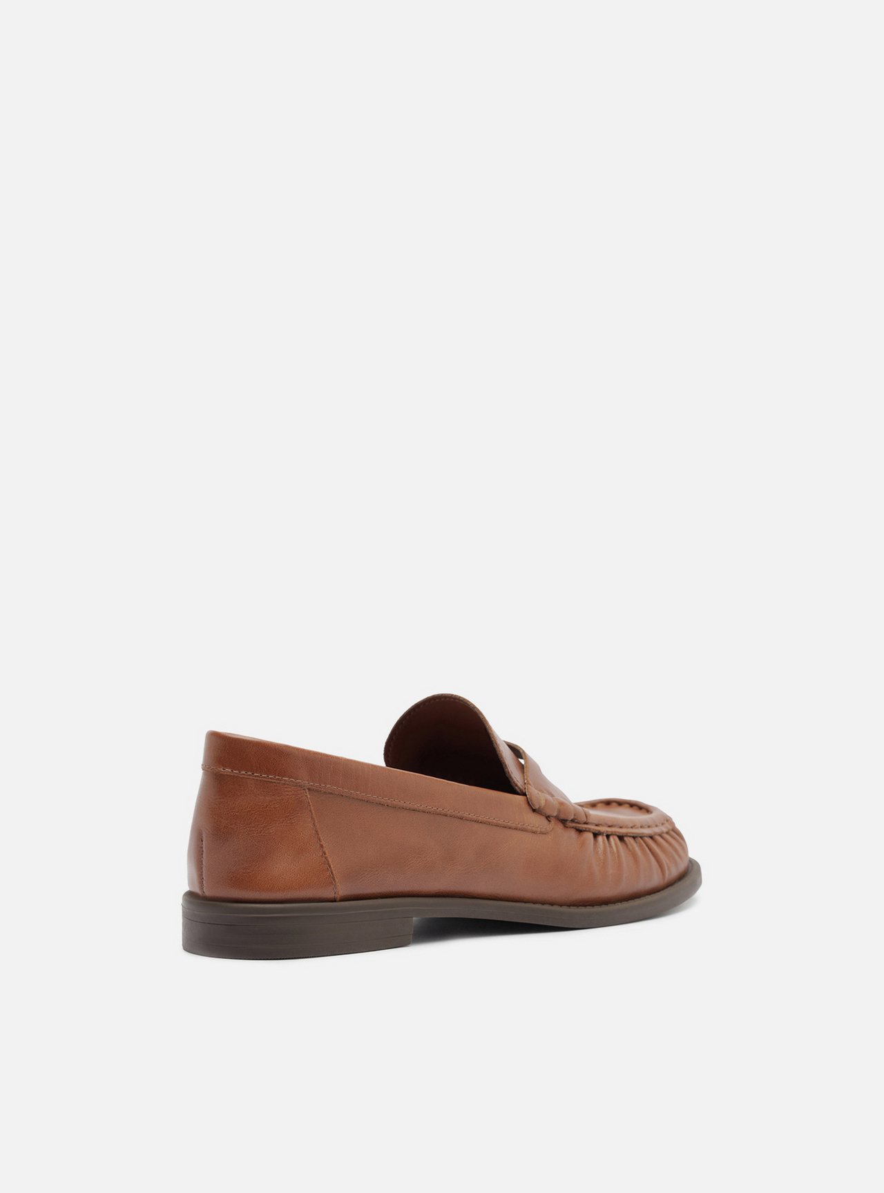 Mocassim Marrom Couro — foto 3
