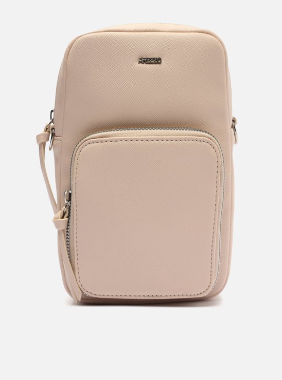 Mini Bolsa Tiracolo Off-White Porta-Celular