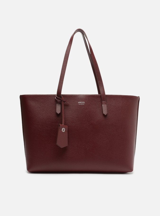 Bolsa Shopping Vermelha Manu Grande