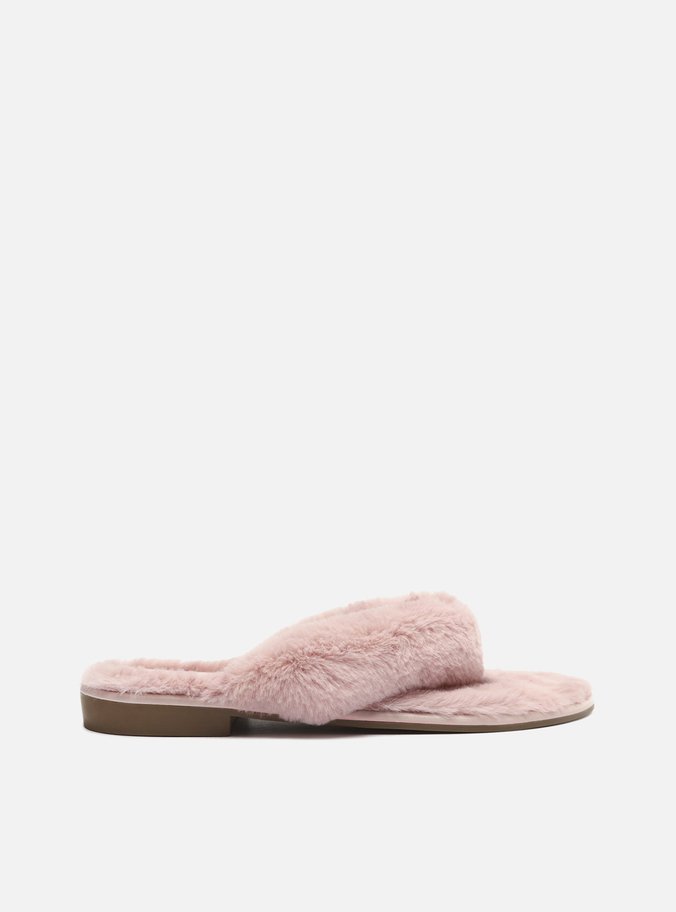 Chinelo Rosa Pelo Home