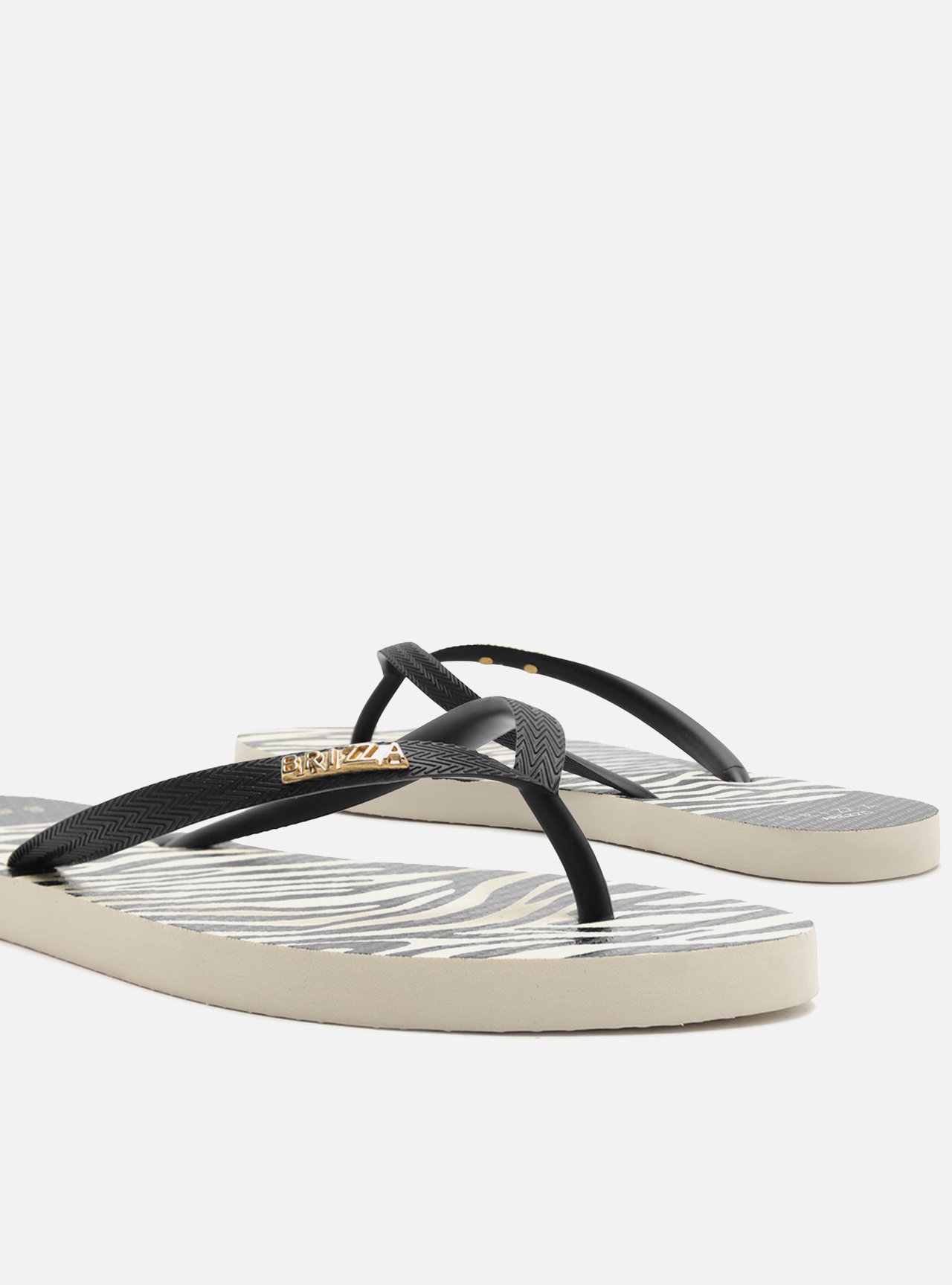 Chinelo de Dedo Preto Brizza — foto 4
