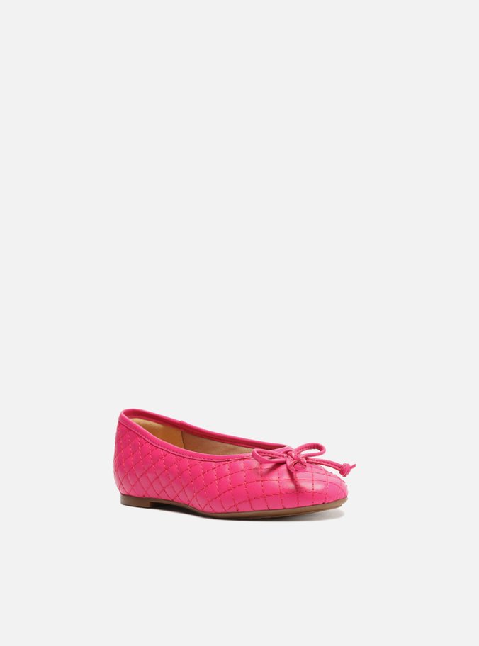 Sapatilha Infantil Rosa Matelassê Bico Redondo