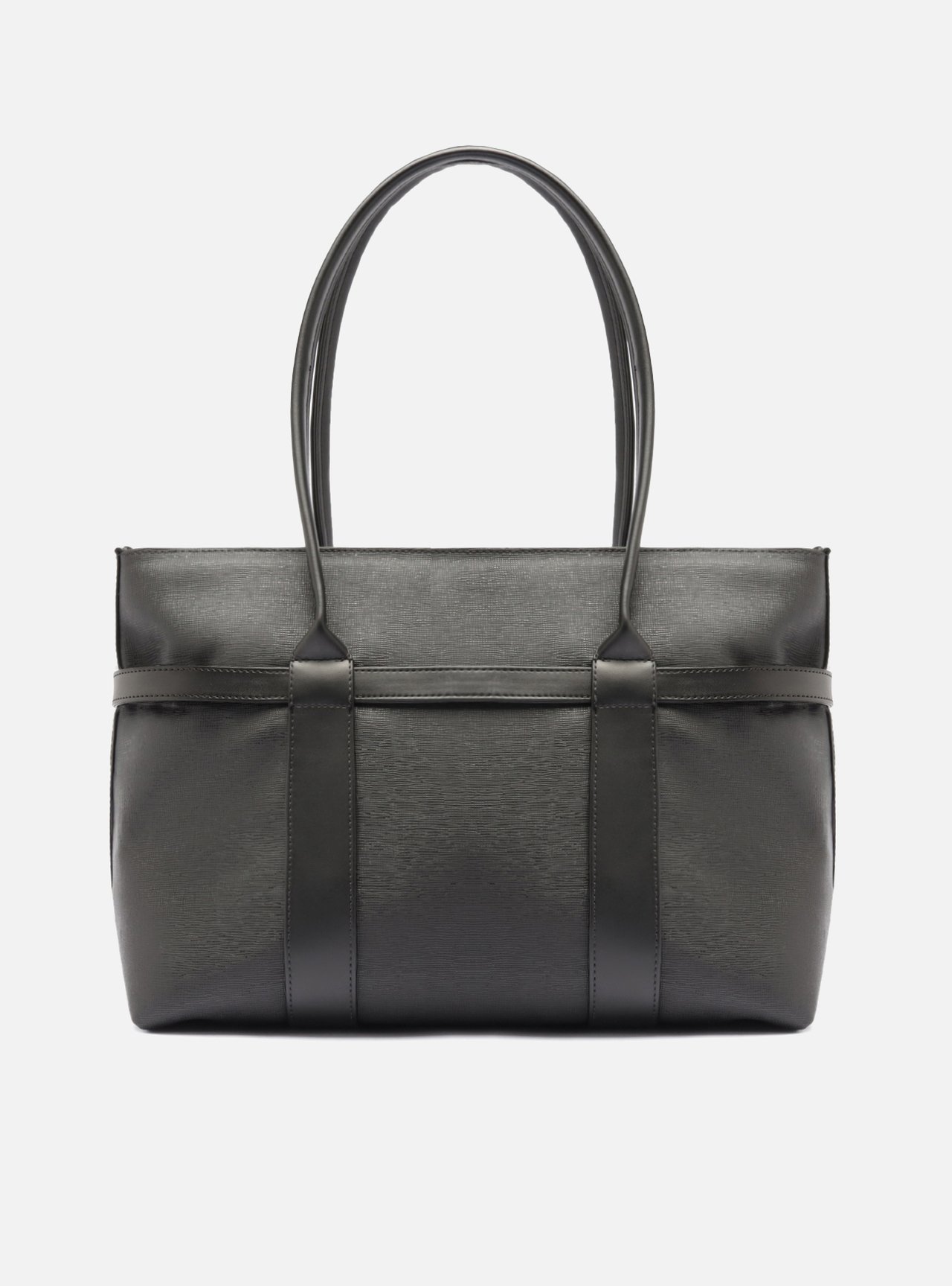 Bolsa Shopping Preta Grande Tiras — foto 3
