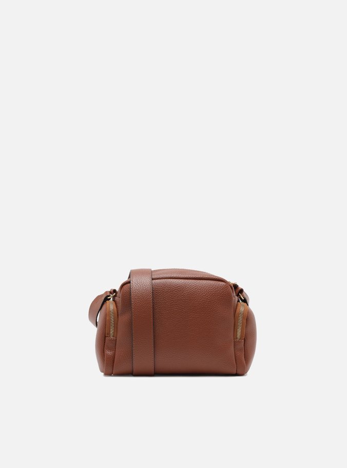 Bolsa Tiracolo Marrom Pequena
