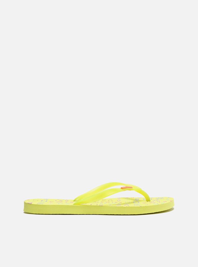 Chinelo de Dedo Amarelo Brizza
