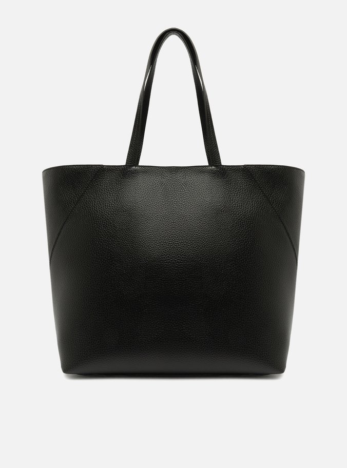 Bolsa Shopping Preta Grande Rebites