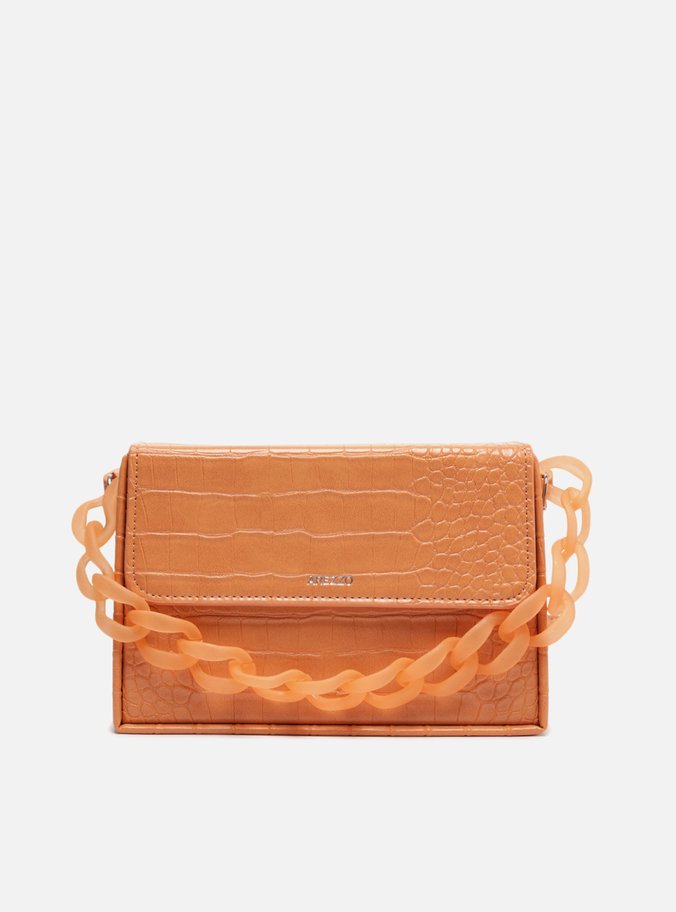 Bolsa Laranja Tangerina Tiracolo Pequena