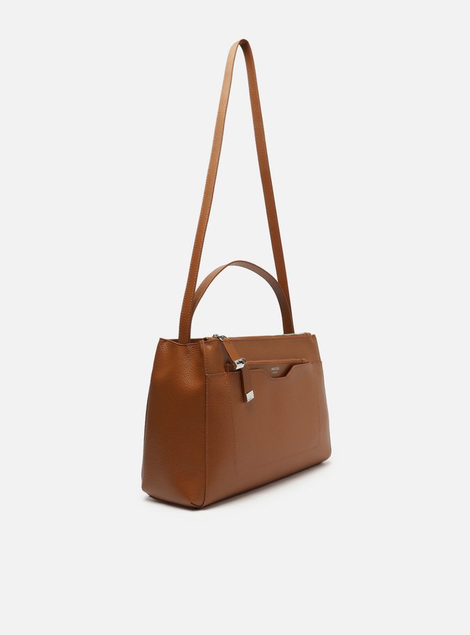 Bolsa Tote Marrom Caramel Emilly Grande