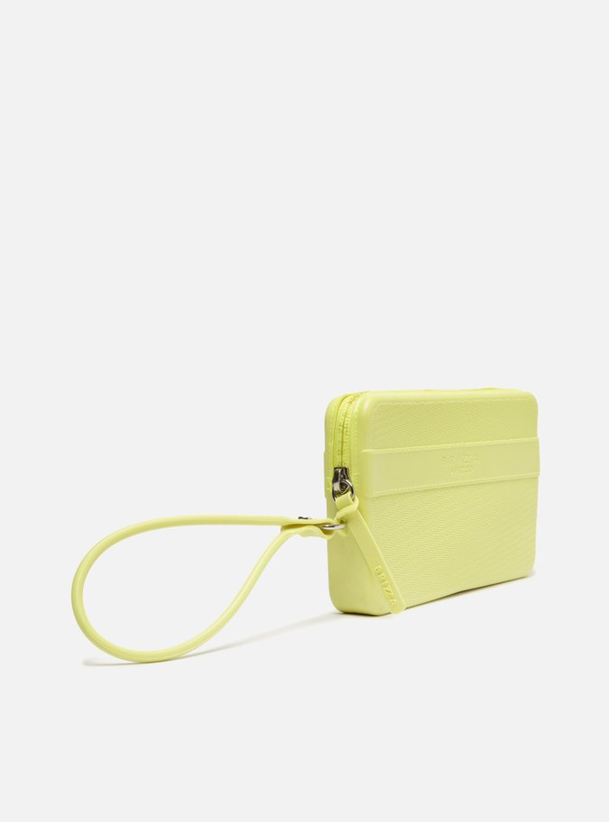 Pouch Amarela Textura Malu Brizza