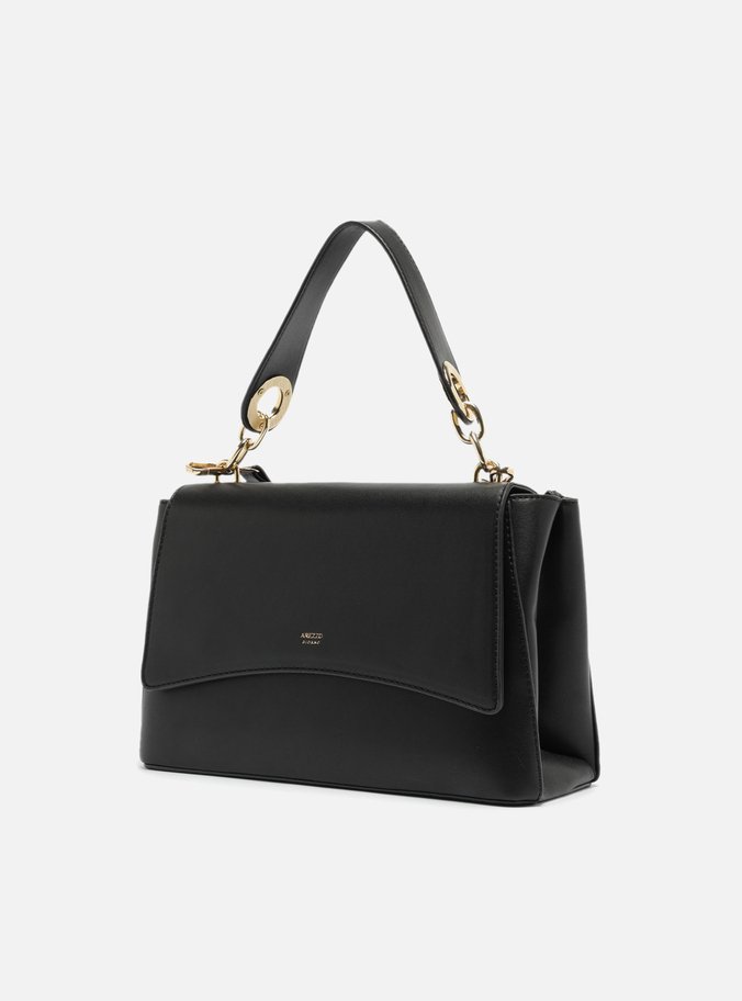 Bolsa Tiracolo Preta Média