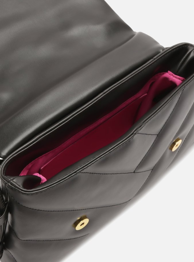 Bolsa Tiracolo Preta Grande