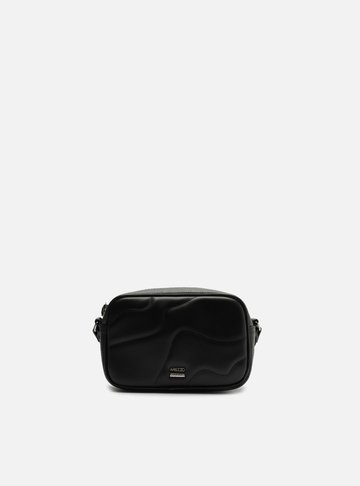 Bolsa Tiracolo Preta Waves Pequena Elisa