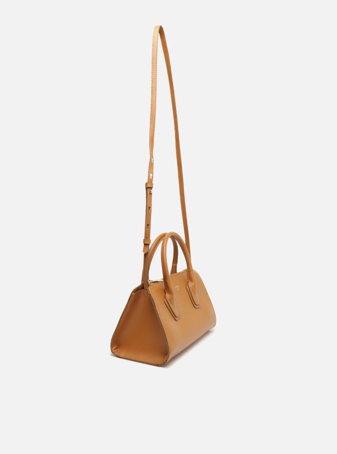 Bolsa Tiracolo Marrom Média