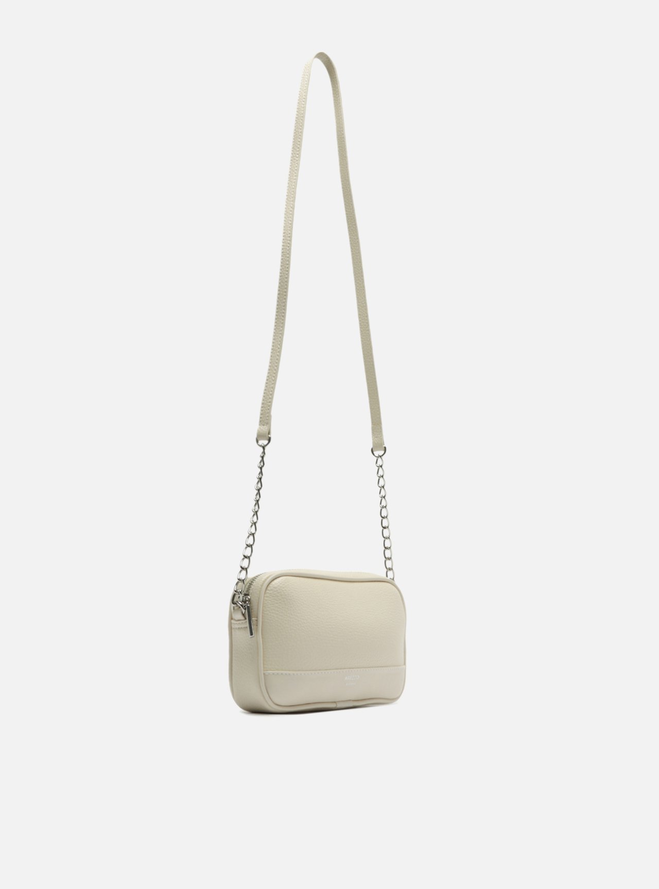 Bolsa Tiracolo Off-White Pequena Corrente Basic — foto 5