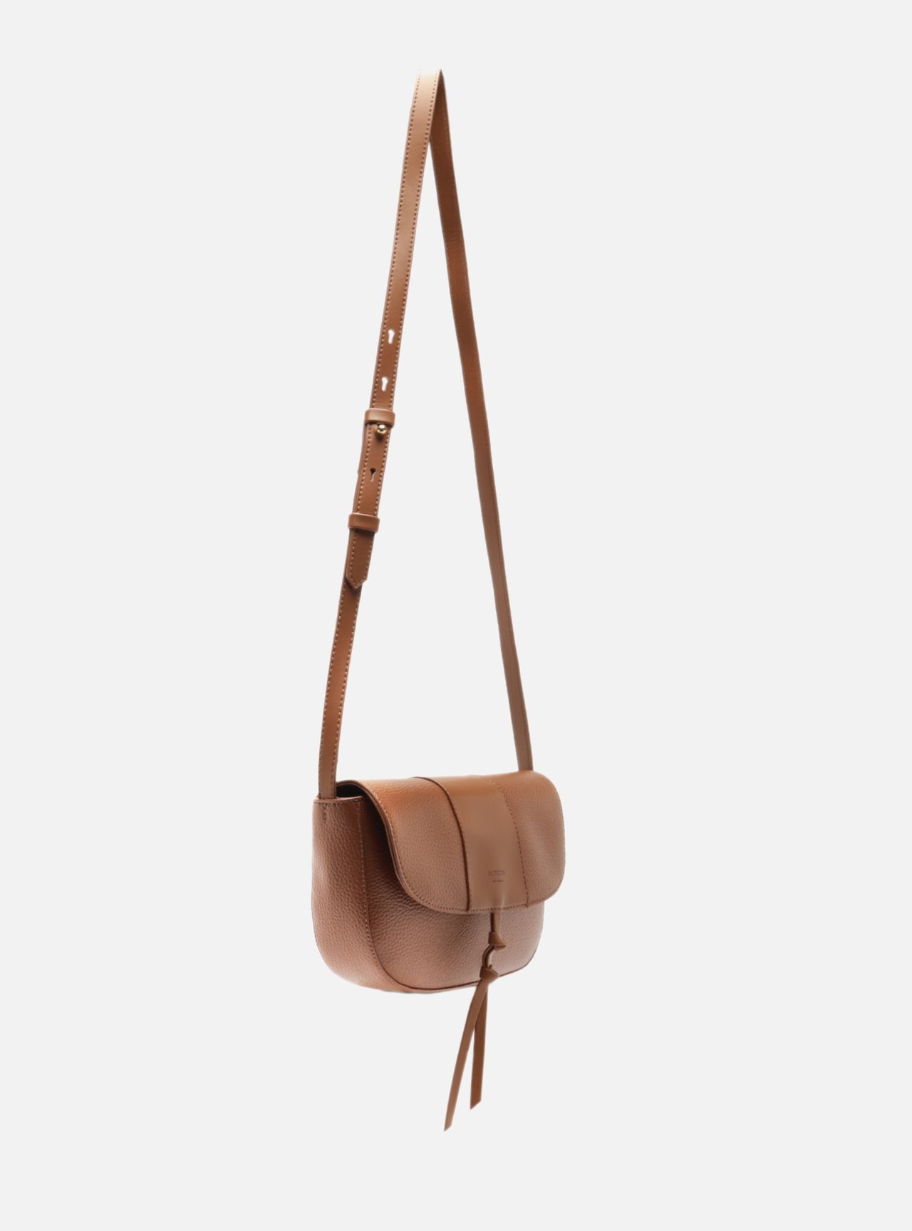 Bolsa Tiracolo Marrom Pequena Nó — foto 5