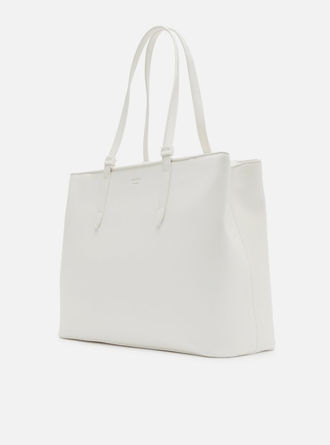 Bolsa Shopping Off-White Grande