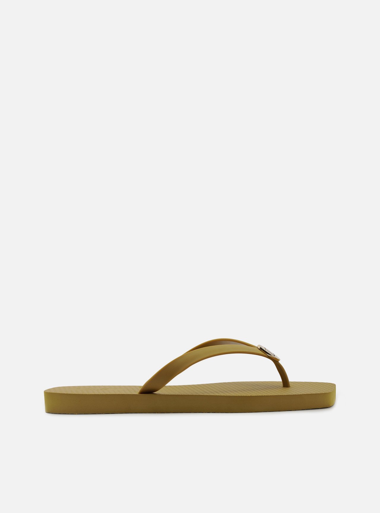 Chinelo de Dedo Verde Flatform Metais Brizza — foto 3