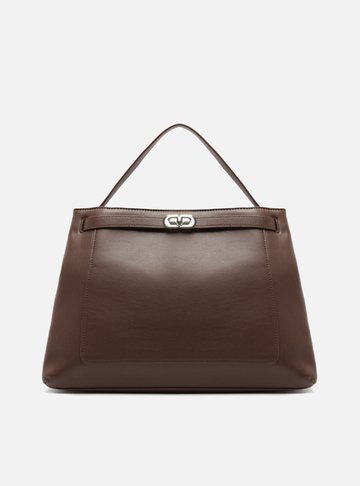Bolsa Tote Marrom Grande
