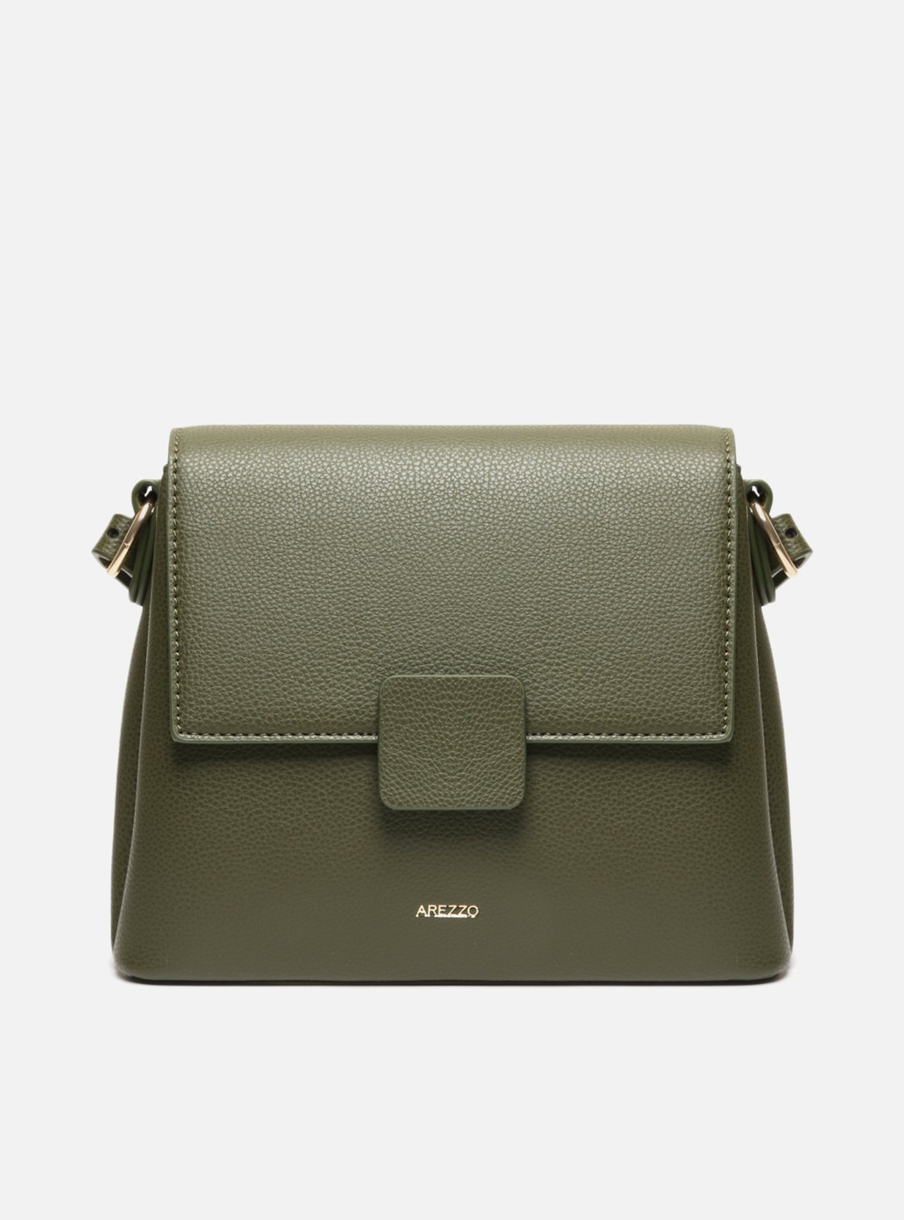 Bolsa Verde Oliva Tiracolo Média | Arezzo