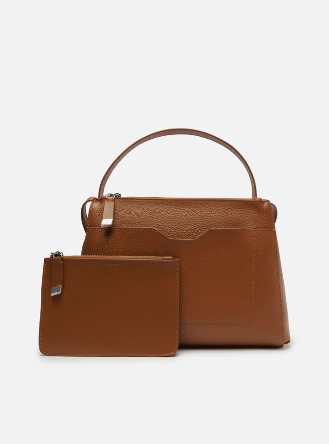 Bolsa Tote Marrom Caramel Emilly Grande