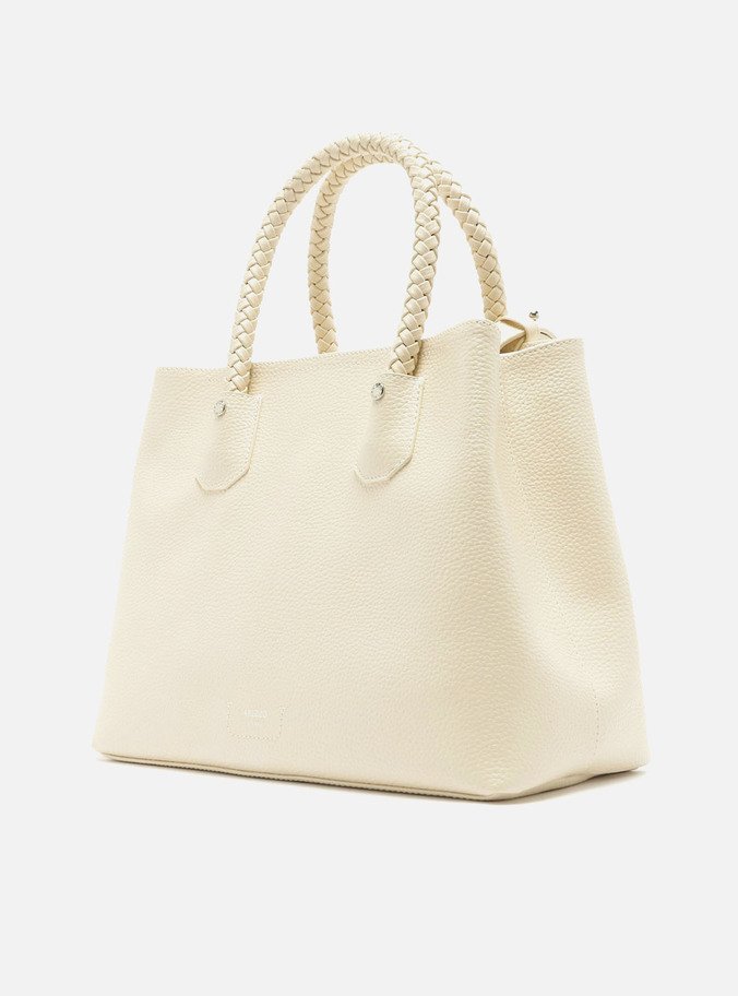 Bolsa Tiracolo Branca Grande