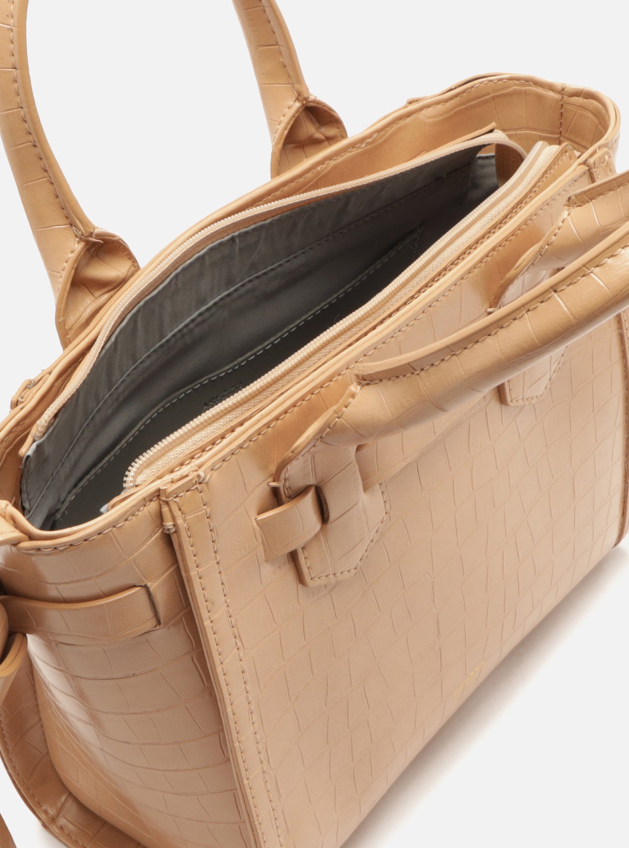 Bolsa Tote Nude Pequena — foto 4