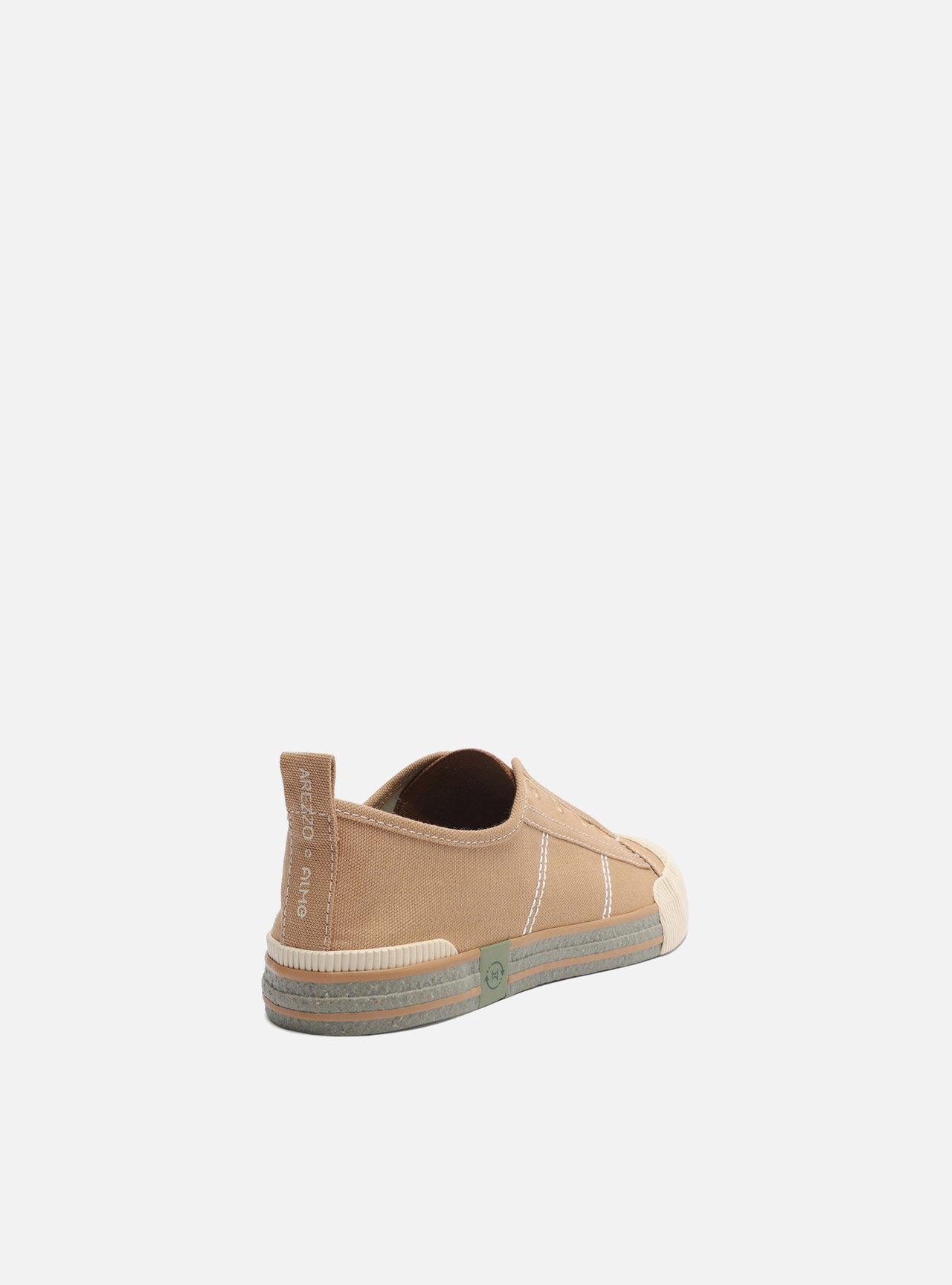 Tênis Slip On Marrom Lona Collab Alme — foto 3