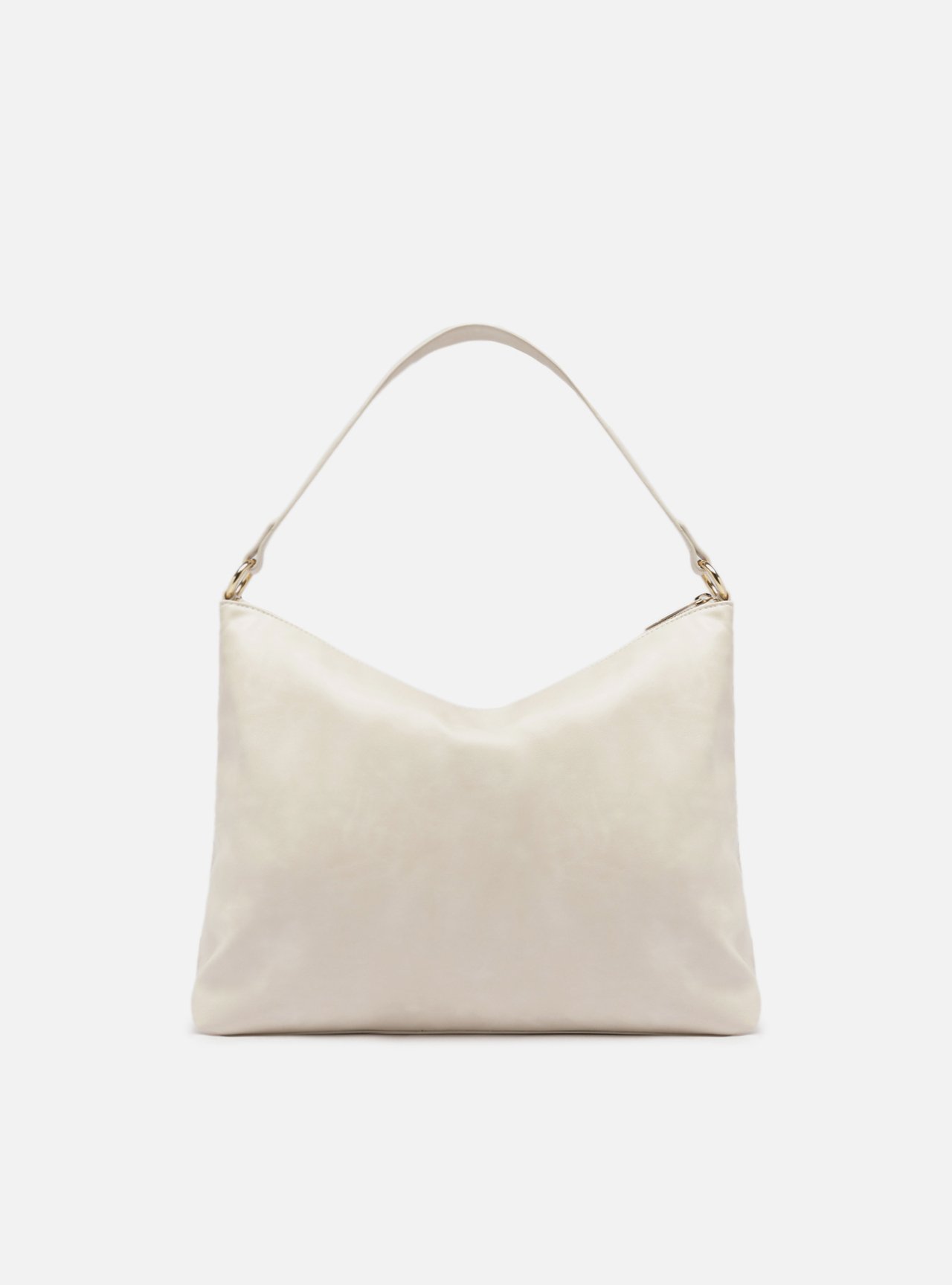 Bolsa Hobo Branca Média — foto 3