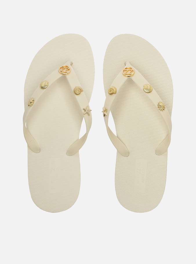 Chinelo de Dedo Branco Easy Metais