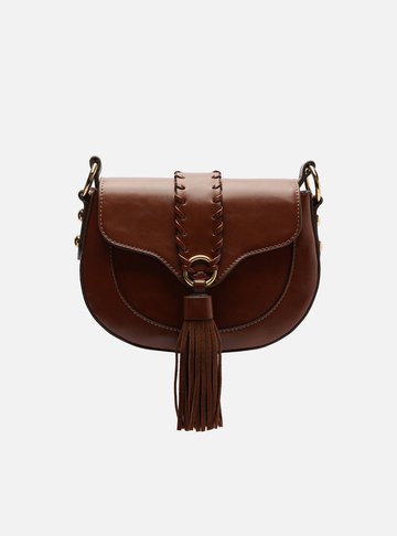 Bolsa Tiracolo Caramelo Média Barbicacho