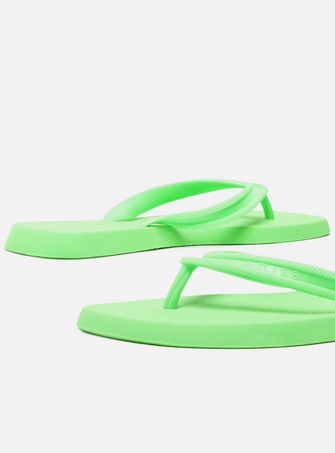 Chinelo de Dedo Verde Limão Brizza Injetado