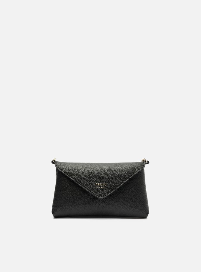 Bolsa Tiracolo Preta Giorno Pequena Envelope