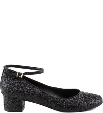 Scarpin Glitter Preta