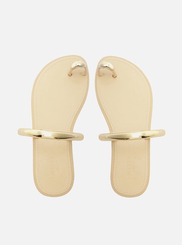 Sandália Rasteira Off-White Brizza